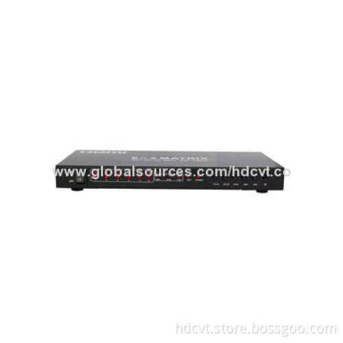 HDMI 1.4 6 x 2 Matrix with 4 x 2K, Supports 3D